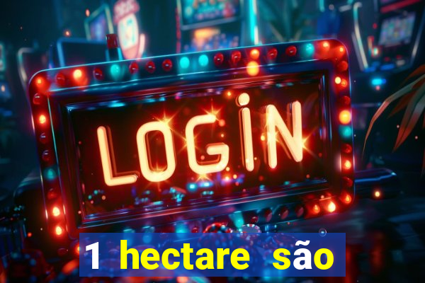 1 hectare são quantas tarefas na bahia