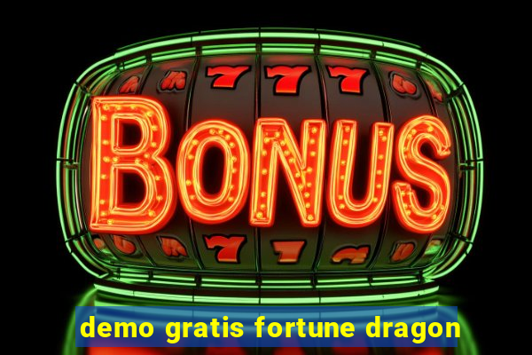 demo gratis fortune dragon