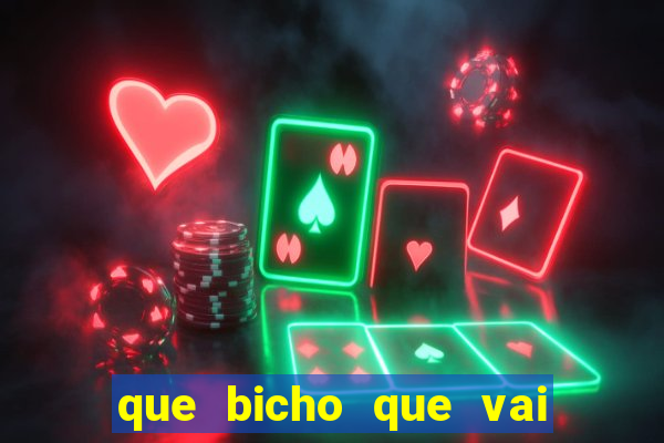 que bicho que vai dar hoje