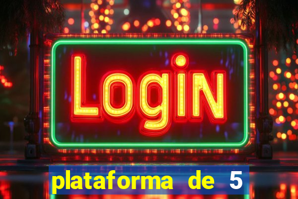 plataforma de 5 reais tigre
