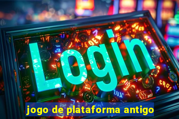 jogo de plataforma antigo