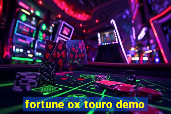 fortune ox touro demo