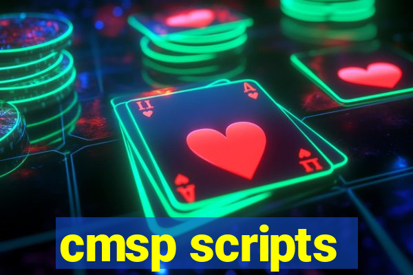 cmsp scripts