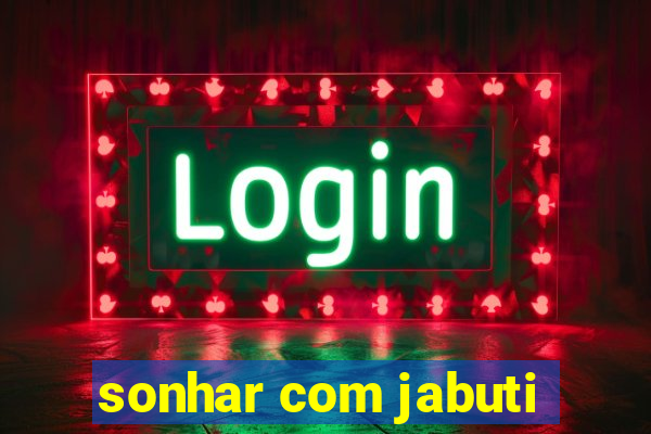 sonhar com jabuti