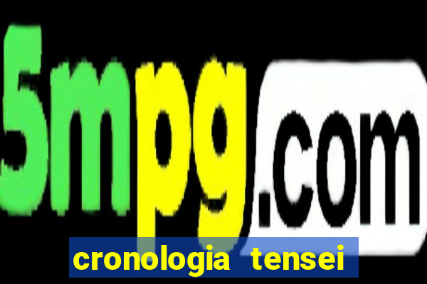 cronologia tensei shitara slime
