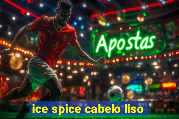 ice spice cabelo liso