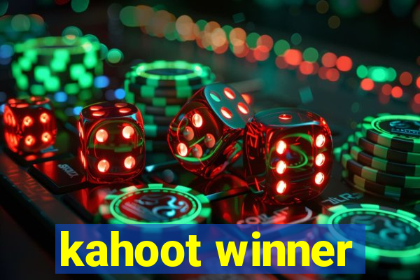 kahoot winner