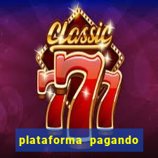 plataforma pagando fortune tiger