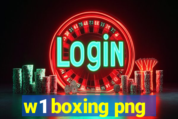 w1 boxing png