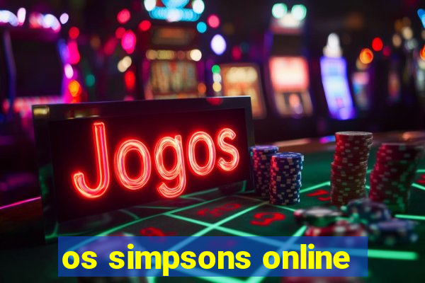 os simpsons online