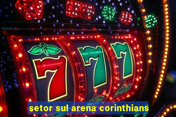 setor sul arena corinthians