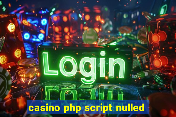 casino php script nulled